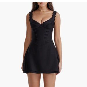 House of CB Tilly Dress- Black